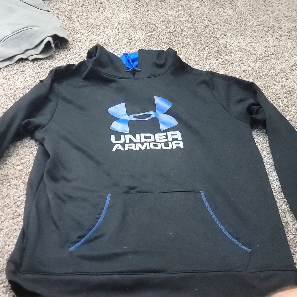 Black & Blue Under Armour Hoodie